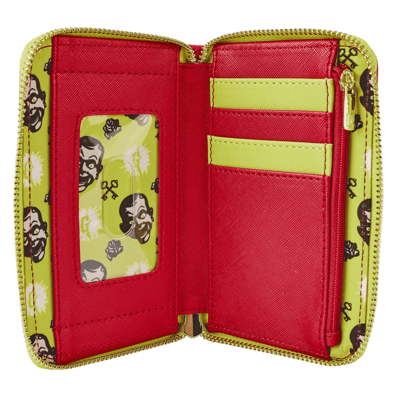 Goosebumps Slappy Book Cover Zip Around Wallet