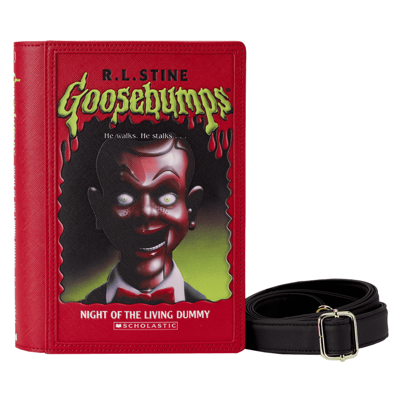 Goosebumps Slappy Book Cover Crossbody Bag