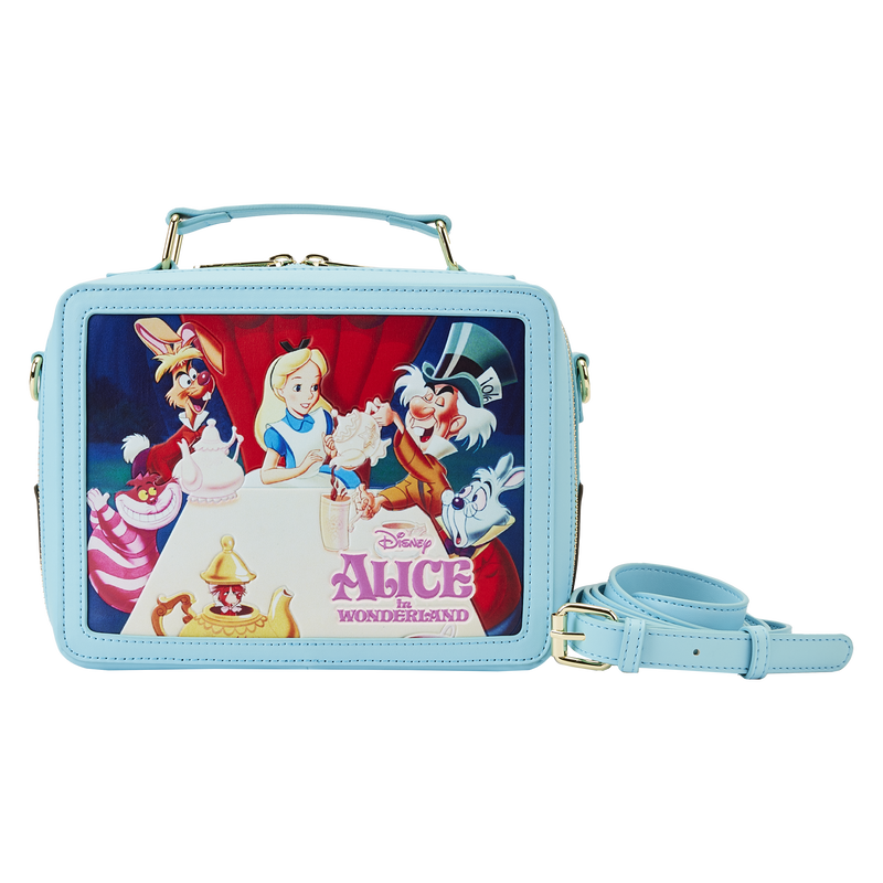 Alice in Wonderland Classic Movie Lunchbox Crossbody Bag