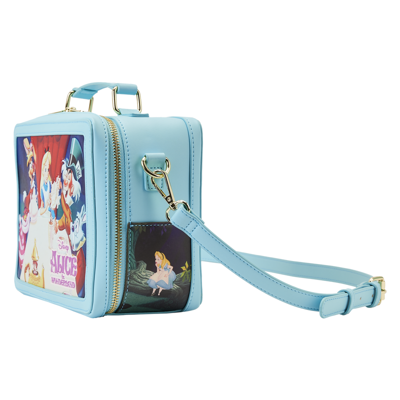 Alice in Wonderland Classic Movie Lunchbox Crossbody Bag