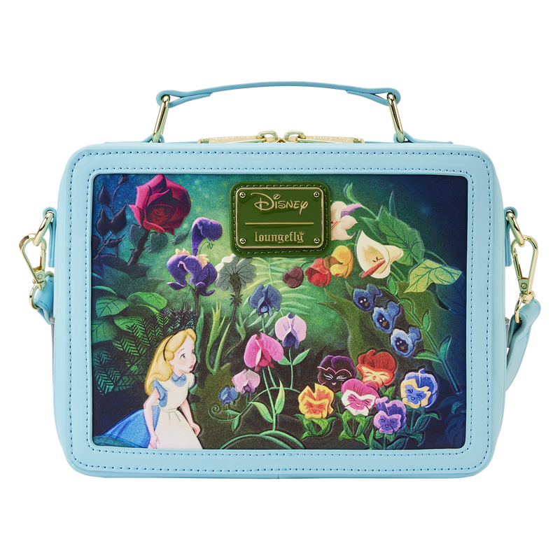 Alice in Wonderland Classic Movie Lunchbox Crossbody Bag