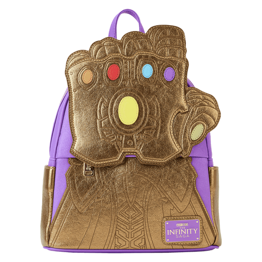 Marvel Metallic Thanos Gauntlet Mini Backpack