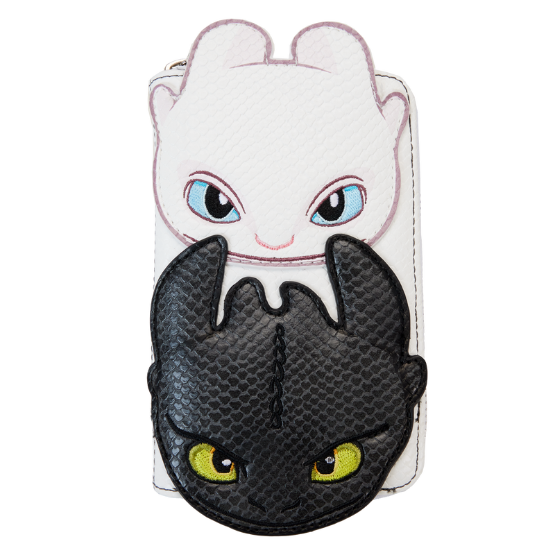 How to Train Your Dragon Light & Night Fury Zip Around Wallet