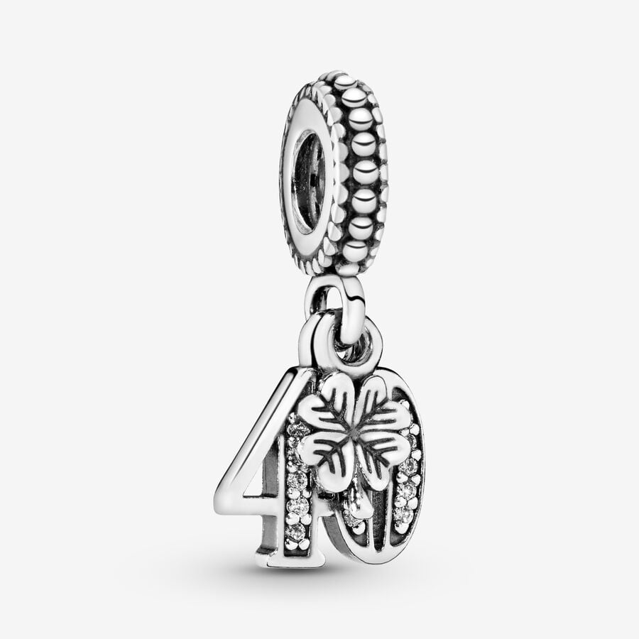 40th Celebration Dangle Charm