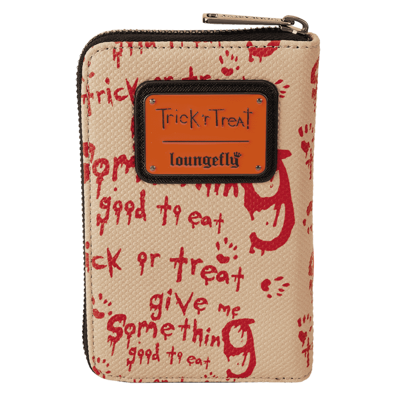 Trick 'r Treat Sam Pumpkin Zip Around Wallet