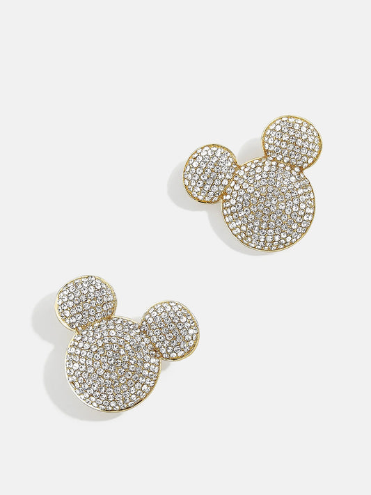 Mickey Mouse Disney Pavé Earrings