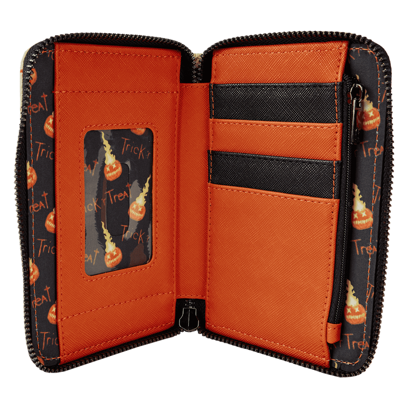 Trick 'r Treat Sam Pumpkin Zip Around Wallet