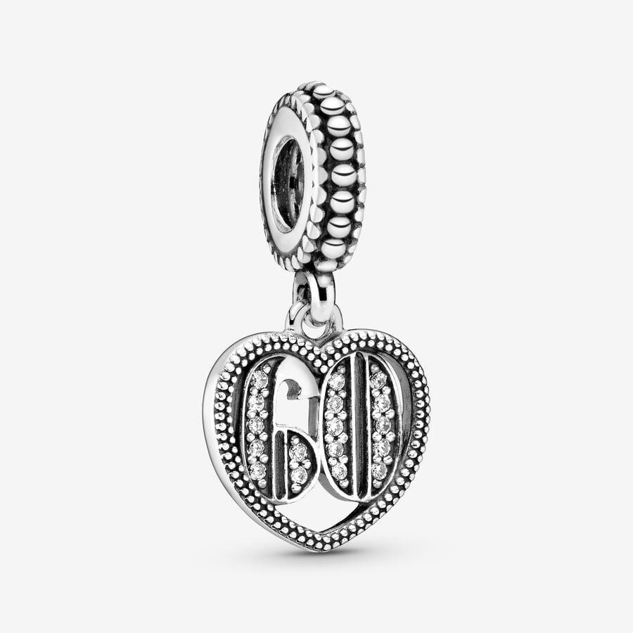 60th Celebration Dangle Charm