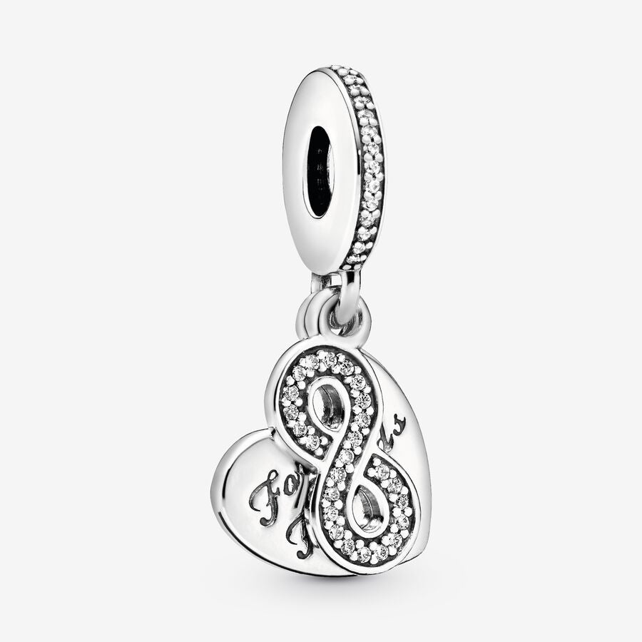 Forever Friends Heart Dangle Charm