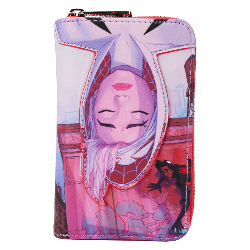 Spider-Verse Spider-Gwen Zip Around Wallet