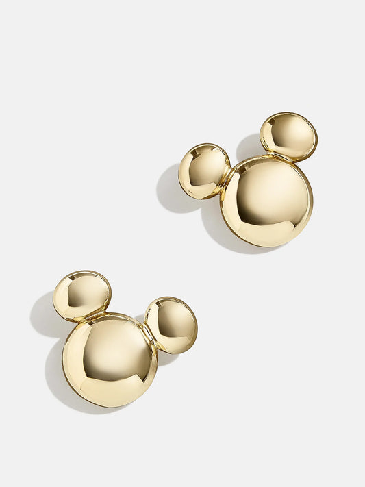 Mickey Mouse Disney Gold Earrings