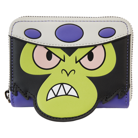 Powerpuff Girls Mojo Jojo Glow Cosplay Zip Around Wallet