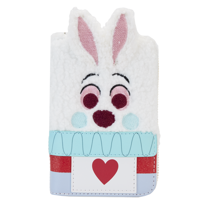 Alice in Wonderland White Rabbit Cosplay Zip Around Wallet