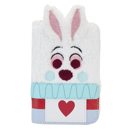 Alice in Wonderland White Rabbit Cosplay Zip Around Wallet