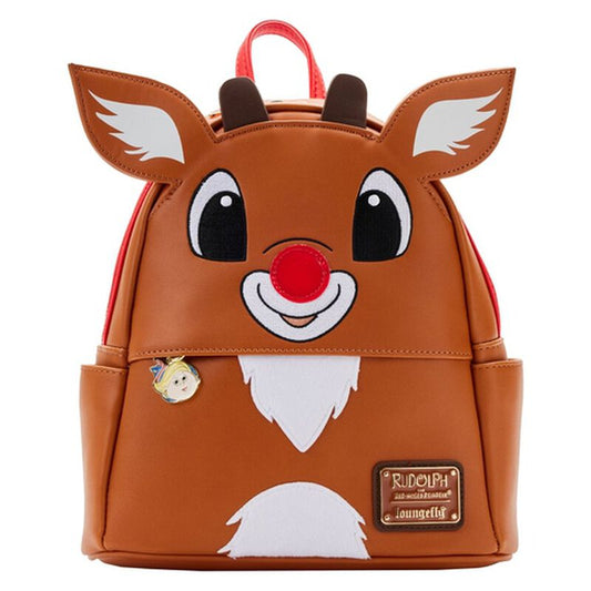Exclusive - Rudolph the Red-Nosed Reindeer Light Up Cosplay Mini Backpack