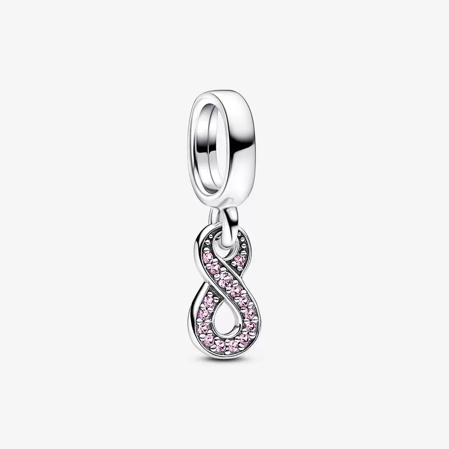 Sparkling Infinity Dangle Charm