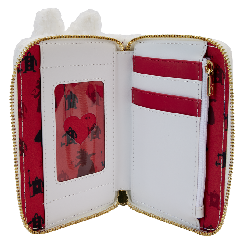 Alice in Wonderland White Rabbit Cosplay Zip Around Wallet