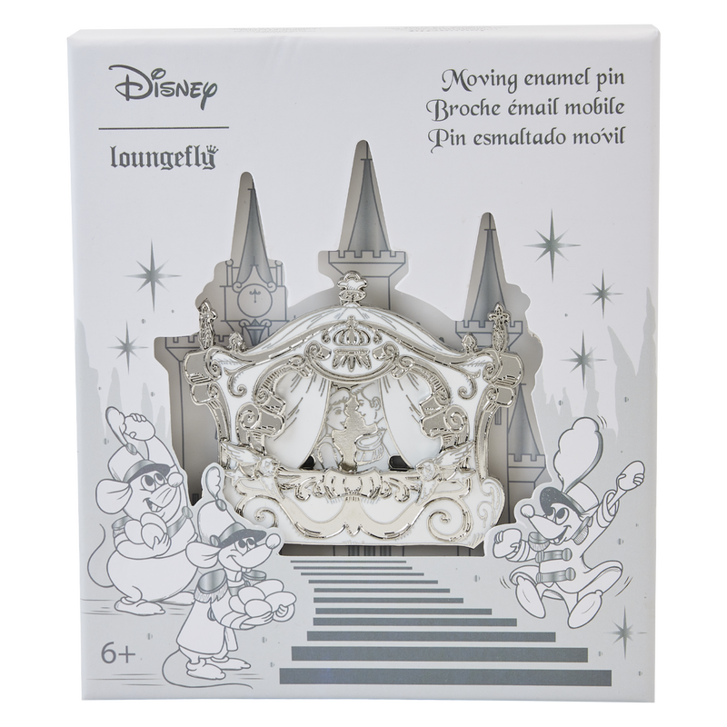 Cinderella Happily Ever After 3" Collector Box Sliding Pin