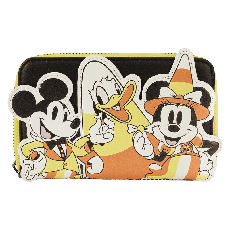 Mickey & Friends Candy Corn Zip Around Wallet