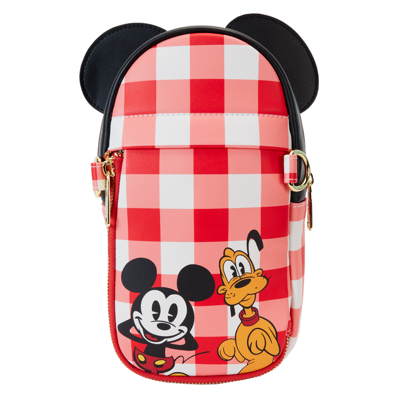 Minnie Mouse Picnic Blanket Cup Holder Crossbody Bag