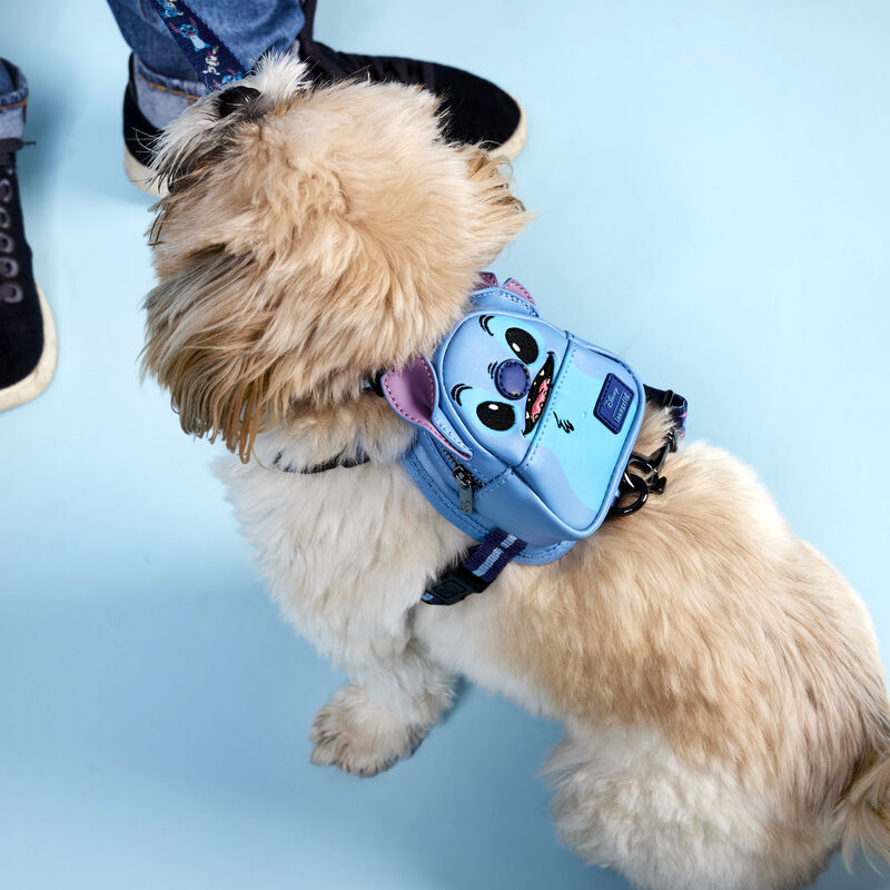 Stitch Cosplay Mini Backpack Dog Harness