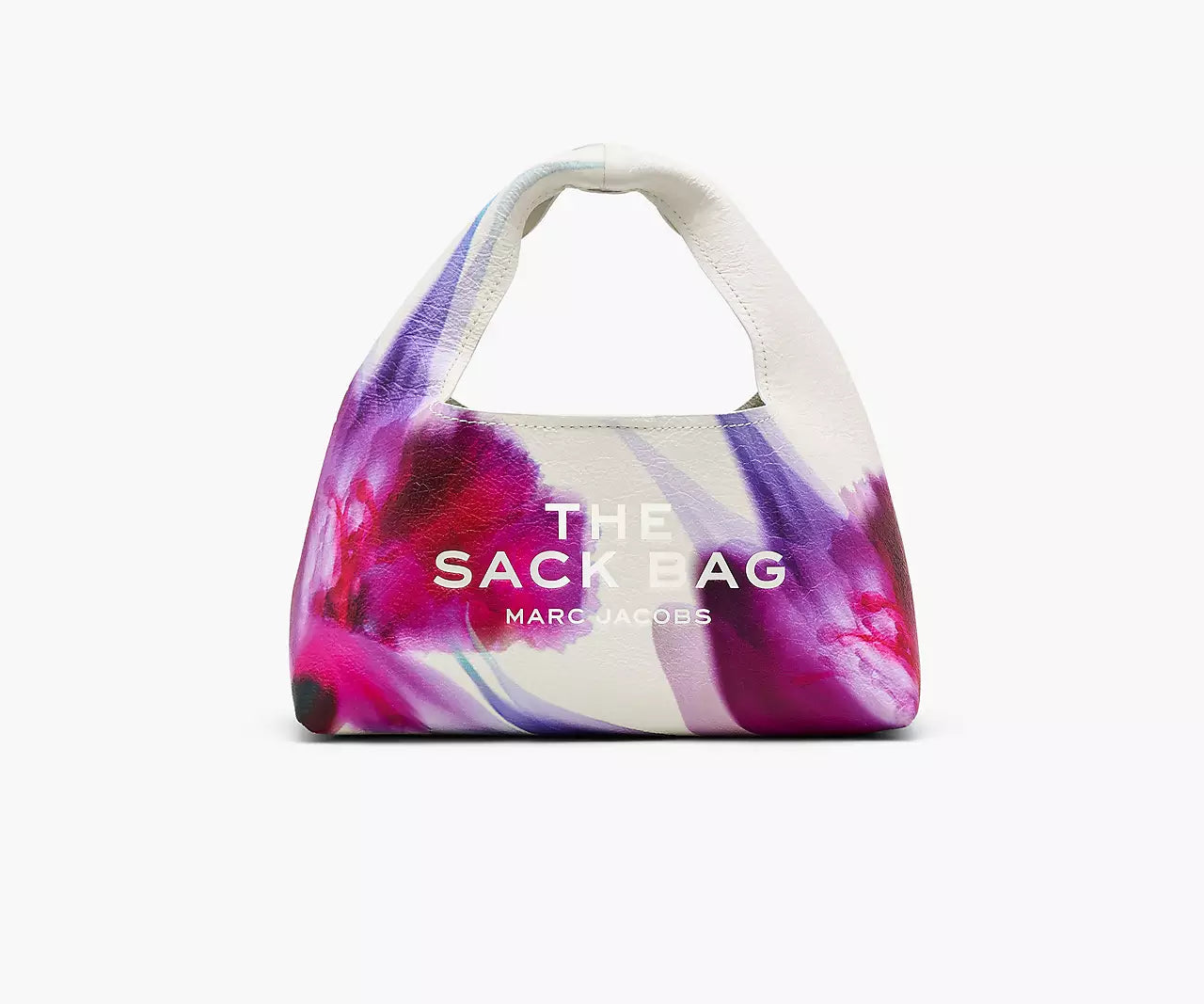 THE FUTURE FLORAL LEATHER MINI SACK BAG
