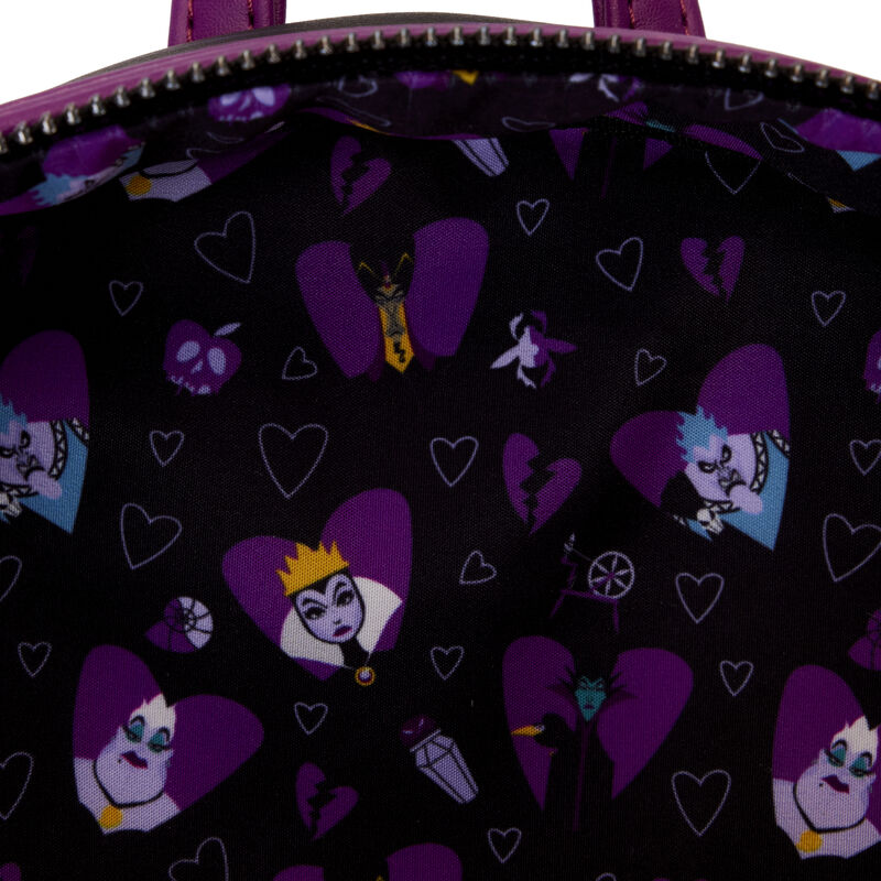 Disney Villains Curse Your Hearts Mini Backpack