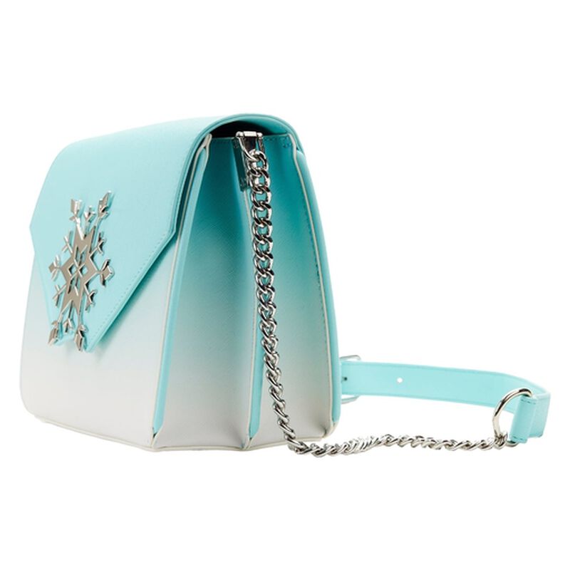 Exclusive - Elsa Snowflake Glitter Crossbody Bag