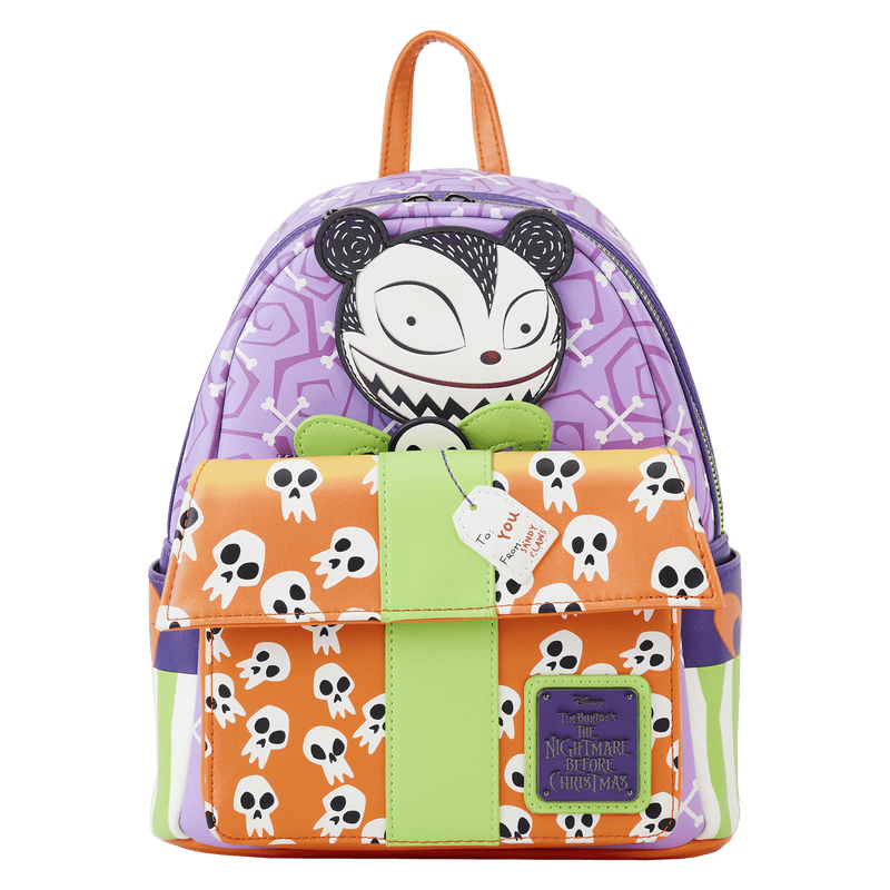 Nightmare Before Christmas Scary Teddy Present Mini Backpack