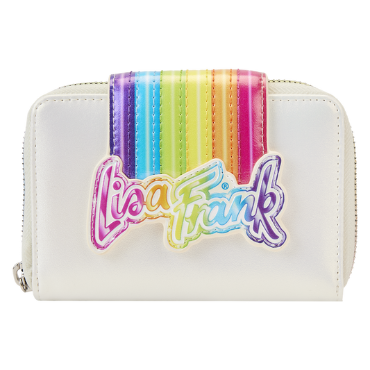 Lisa Frank Rainbow Logo Zip Around Wallet