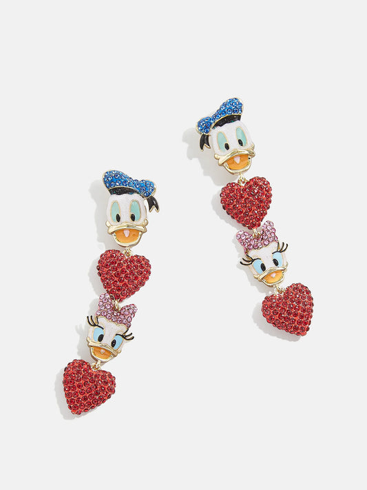 Donald & Daisy Disney Drop Earrings