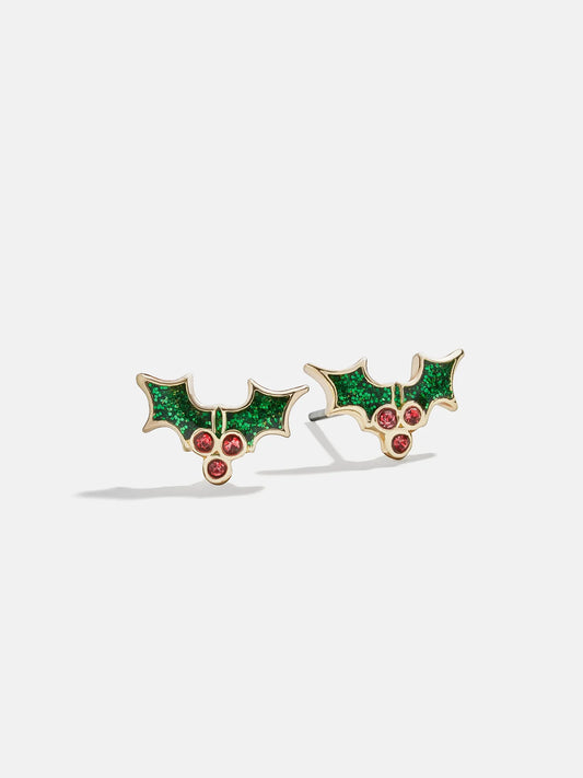 Mistletoe Studs Earrings