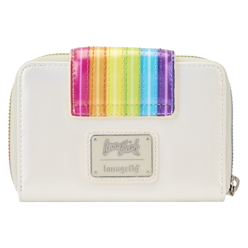 Lisa Frank Rainbow Logo Zip Around Wallet