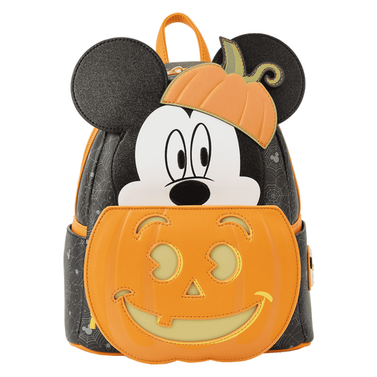 Mickey Mouse Pumpkin Light Up Mini Backpack