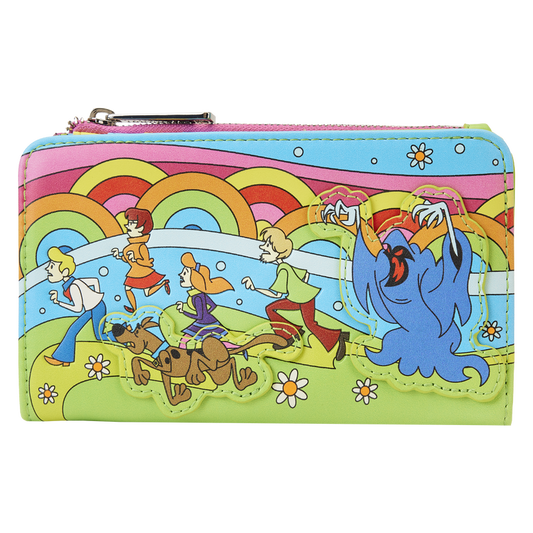 Scooby-Doo Psychedelic Monster Chase Glow Flap Wallet