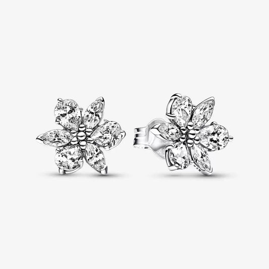 Sparkling Herbarium Cluster Stud Earrings