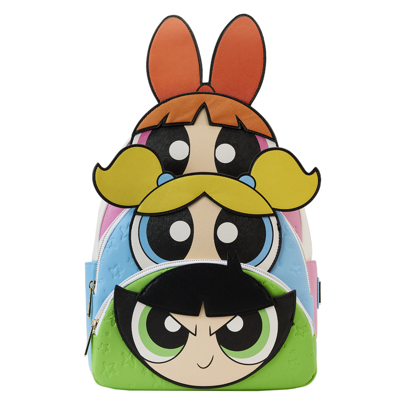 Powerpuff Girls Triple Pocket Backpack