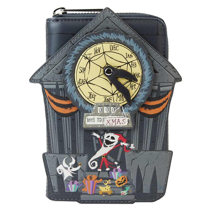 Nightmare Before Christmas Town Hall Zip Around Wallet