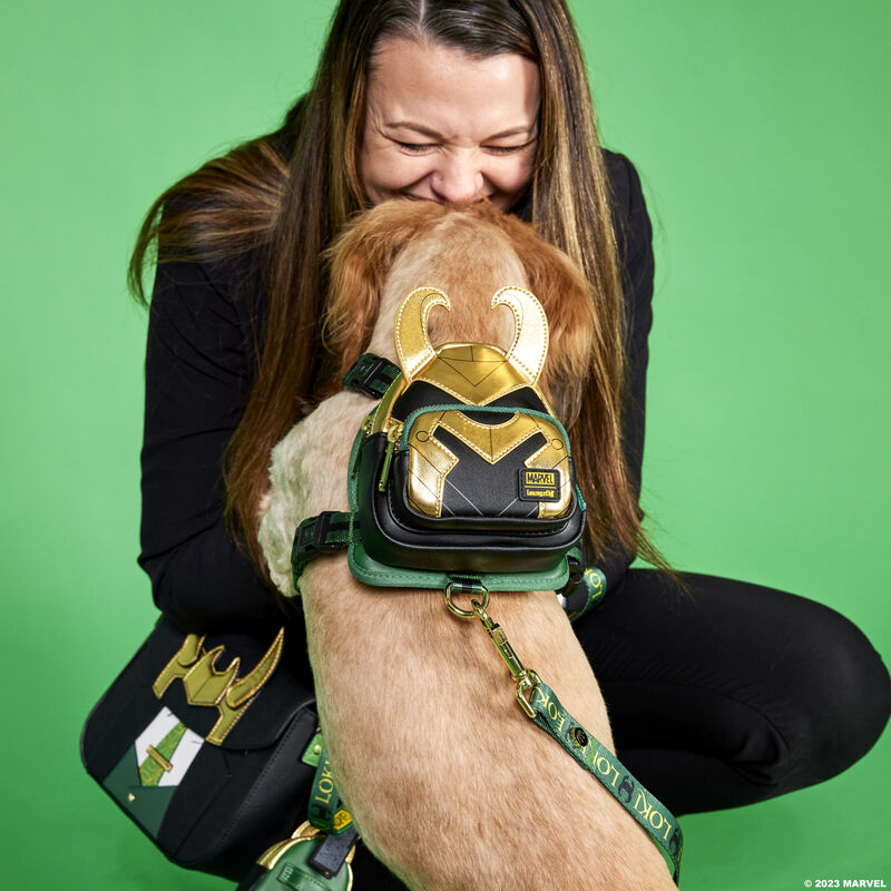 Loki Cosplay Mini Backpack Dog Harness