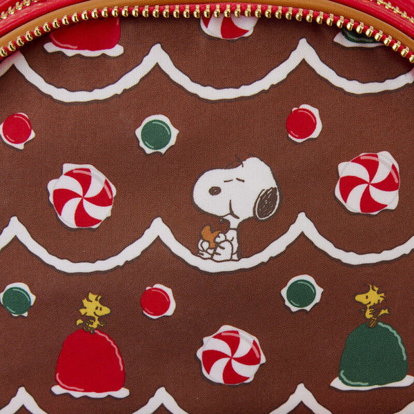 Peanuts Snoopy Gingerbread House Scented Mini Backpack