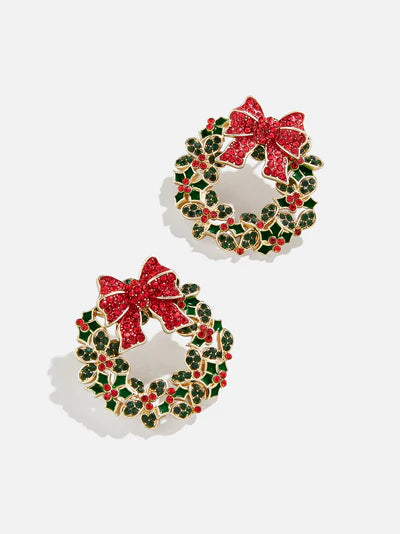 Boughs Of Holly Earrings