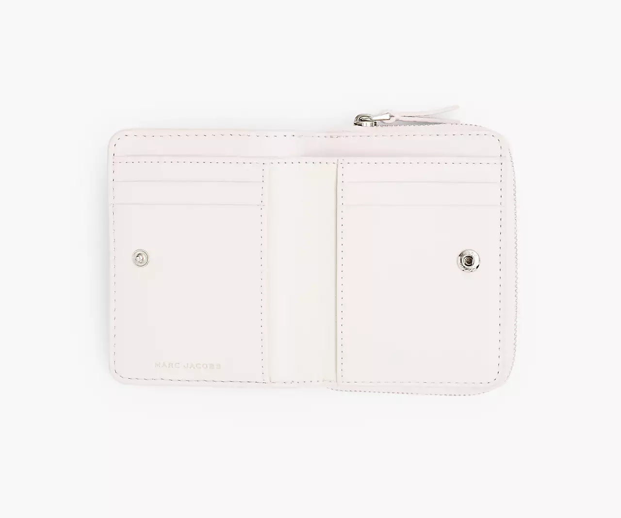 THE LEATHER MINI COMPACT WALLET- Cotton