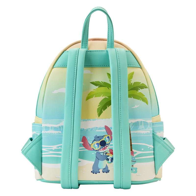 Stitch Sandcastle Beach Surprise Mini Backpack