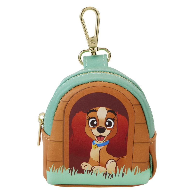 I Heart Disney Dogs Lady Doghouse Treat & Disposable Bag Holder