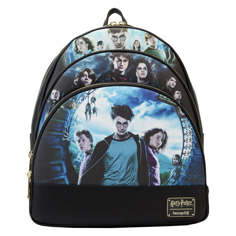 Harry Potter Movie Posters Triple Pocket Mini Backpack