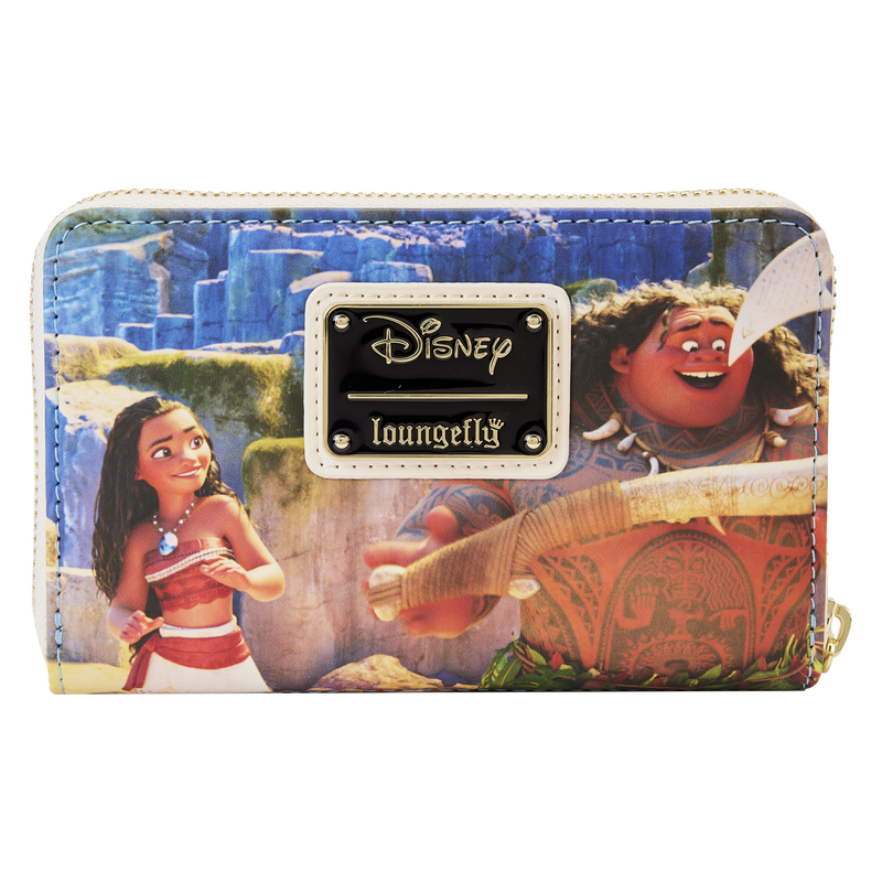 Moana Princess Scene Series Zip Around Wallet