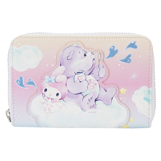 Care Bears x Sanrio Exclusive Hello Kitty & Friends Care-A-Lot Zip Around Wallet