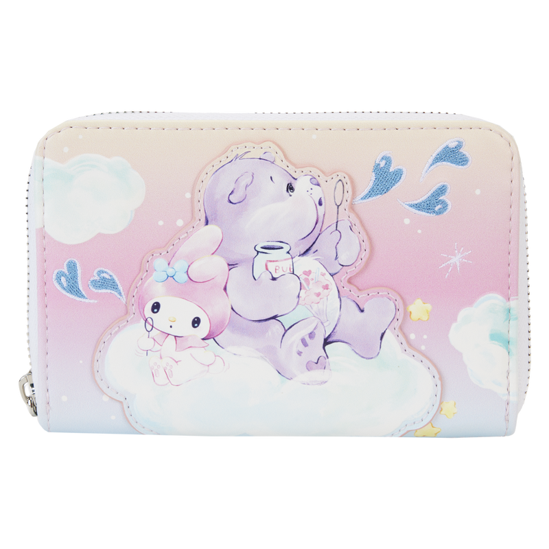 Care Bears x Sanrio Exclusive Hello Kitty & Friends Care-A-Lot Zip Around Wallet