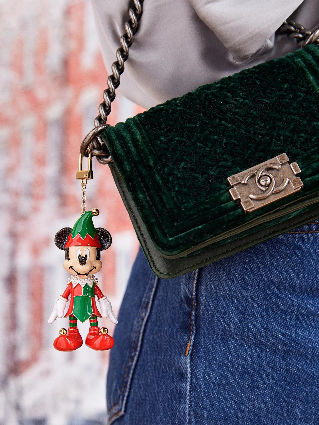 Mickey Mouse Helpful Elf Disney Bag Charm