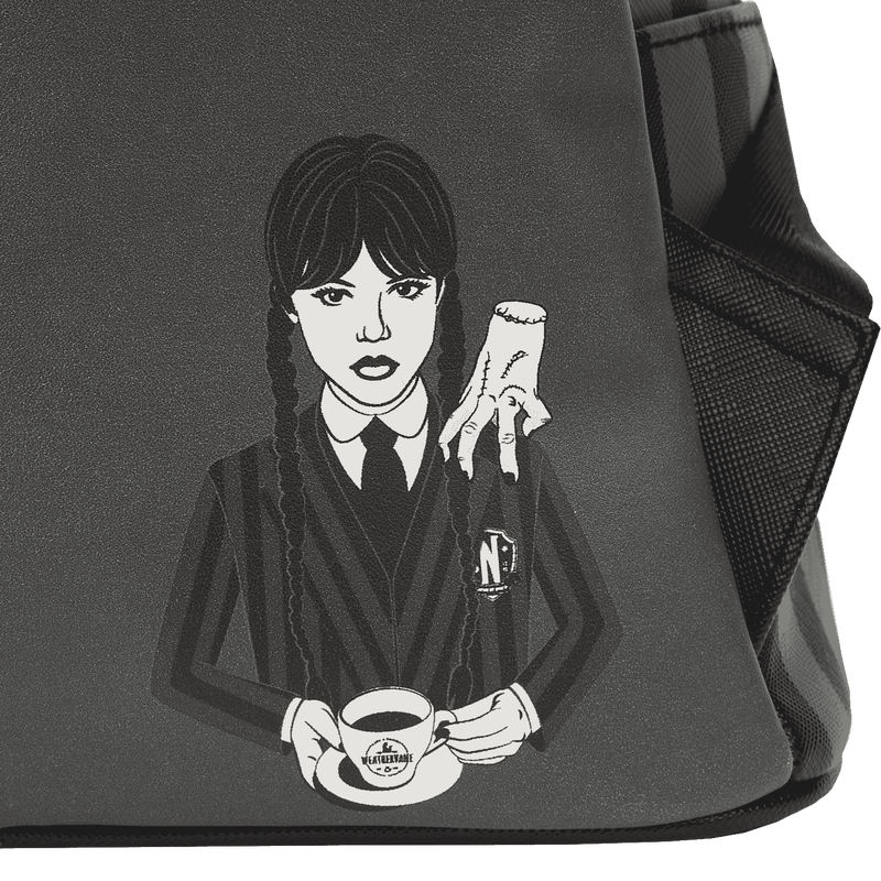 Wednesday Addams Exclusive Nevermore Cosplay Mini Backpack